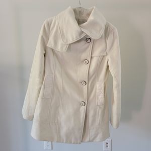 Womens Costa Blanca Wool Pea Coat